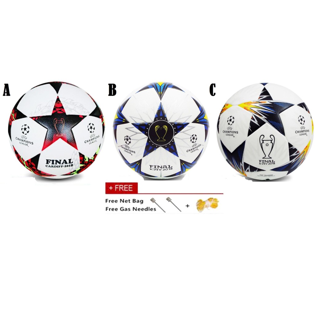 Bola Sepak Gum PU size5 Berkualiti tinggi