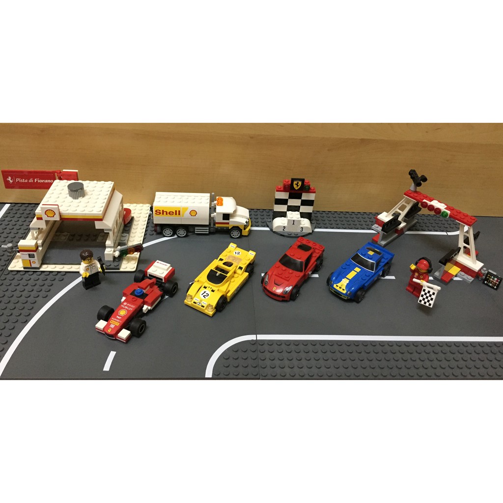 SHELL FERRARI LEGO 2015 [FULL SET] DISPLAY SET | Shopee Malaysia