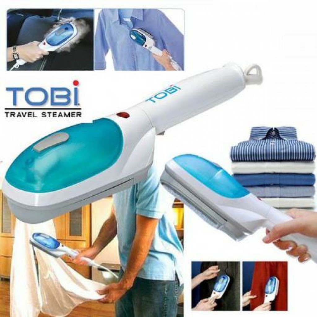 Tobi Portable Handheld Travel Garment Steamer (Foldable)