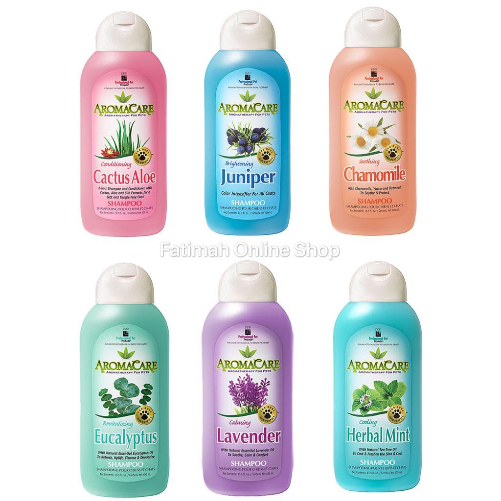 aromacare dog shampoo