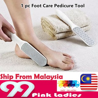 🔥READY STOCK🔥 Double Side Dead Skin Remover Exfoliating Pedicure hand Manual Foot File Foot Care Tool