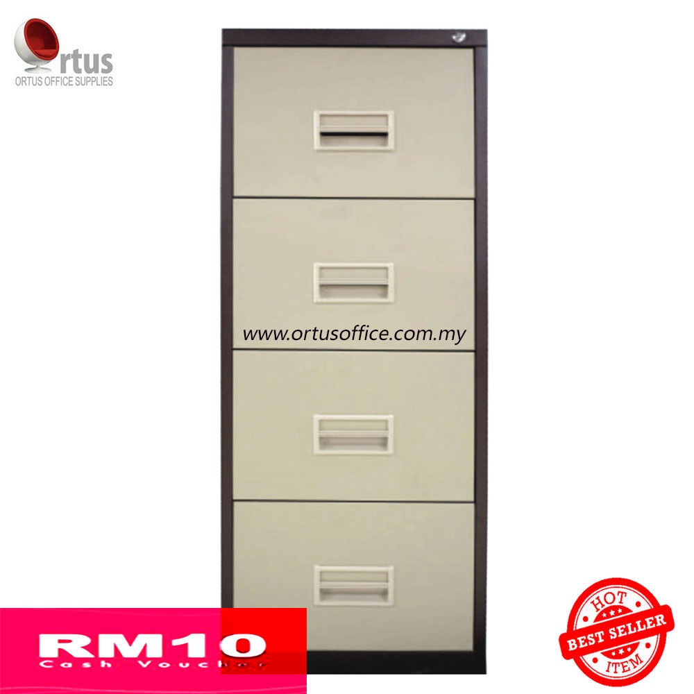 Delivery KL & SELANGOR Only* 4 Drawers Filing Steel Cabinet - Office Cabinet  - Office Furniture | Shopee Malaysia