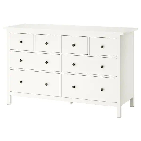 Ikea Hemnes Chest Of 8 Drawers White 160x96 Cm Shopee Malaysia