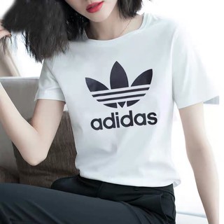 Ready Stock Adidas Tshirt Women Short Sleeve Tee Shirt Men