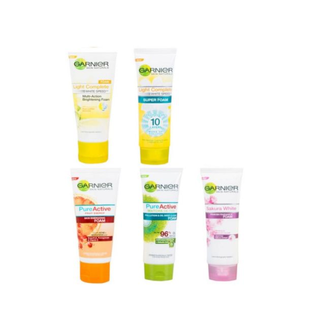 foam cleanser garnier