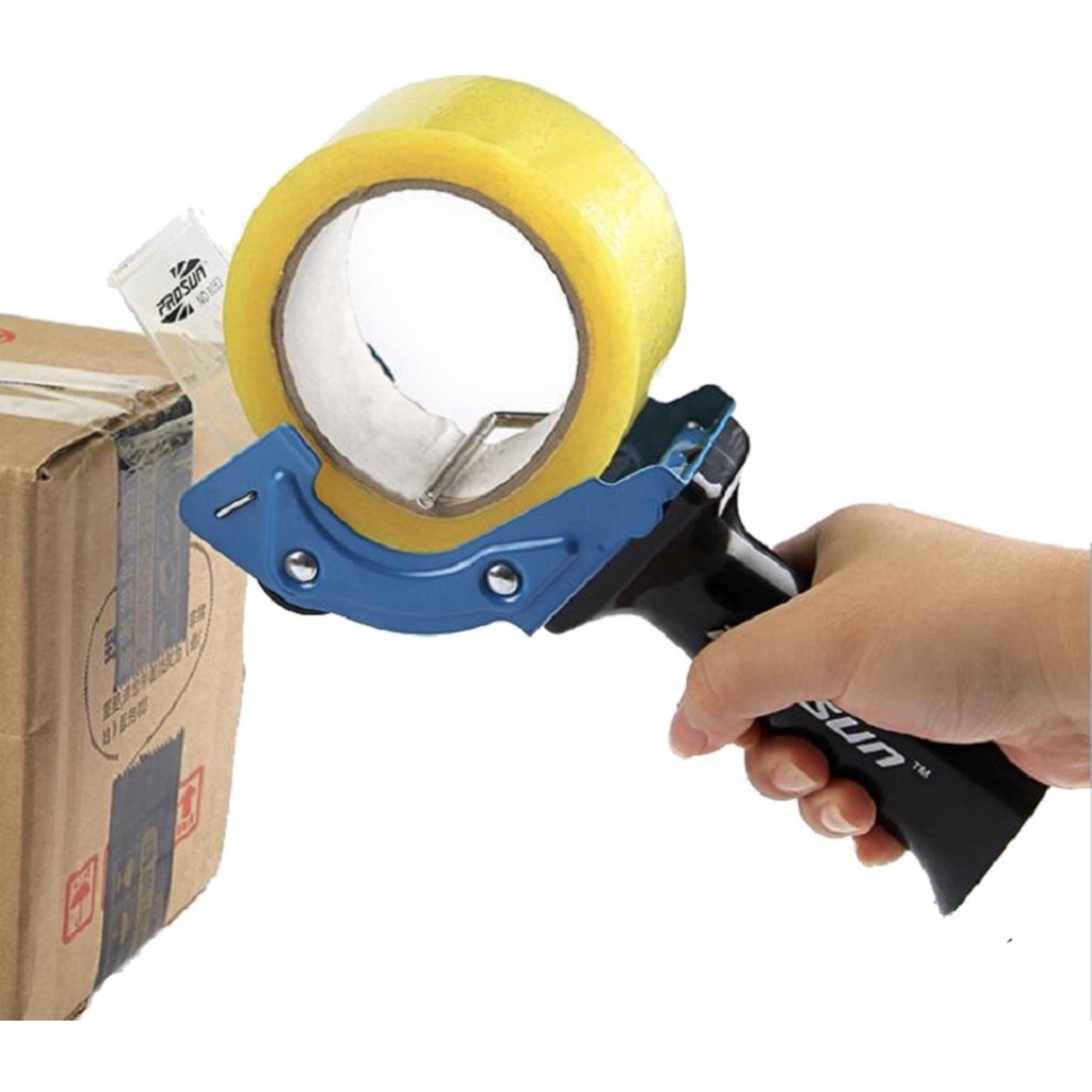 Public Prosun PS8052 50mm Tape Dispenser with Handle Heavy Duty Packing