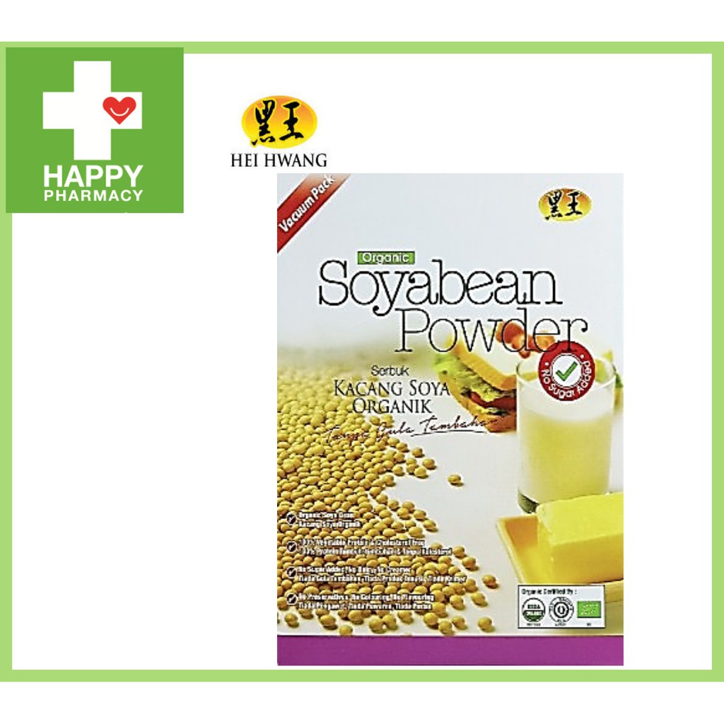 Hei Hwang Soya Bean Powder 400g (NO Sugar) Vacuum Packed