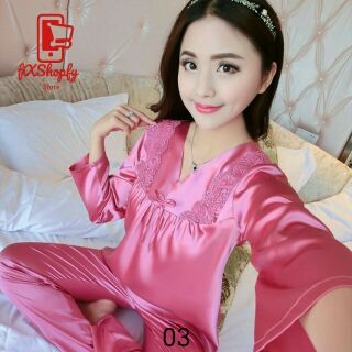 HOT PROMOTION SATIN  PYJAMAS BAJU  TIDUR  SATIN  ON 