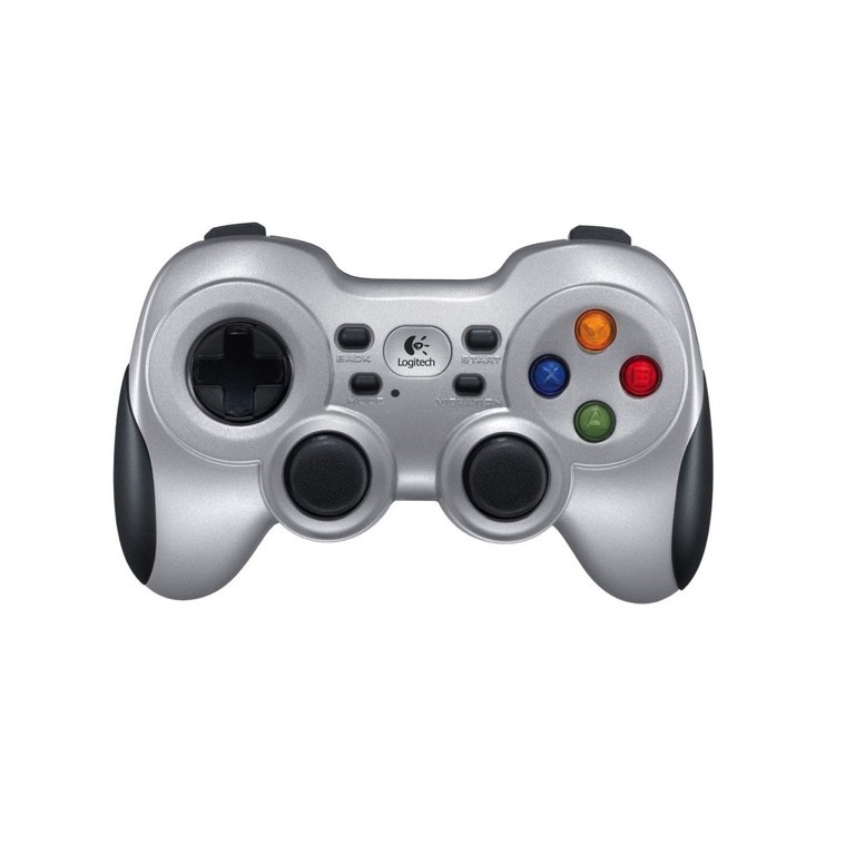 logitech f710 wireless gamepad black silver 940 000119 shopee malaysia