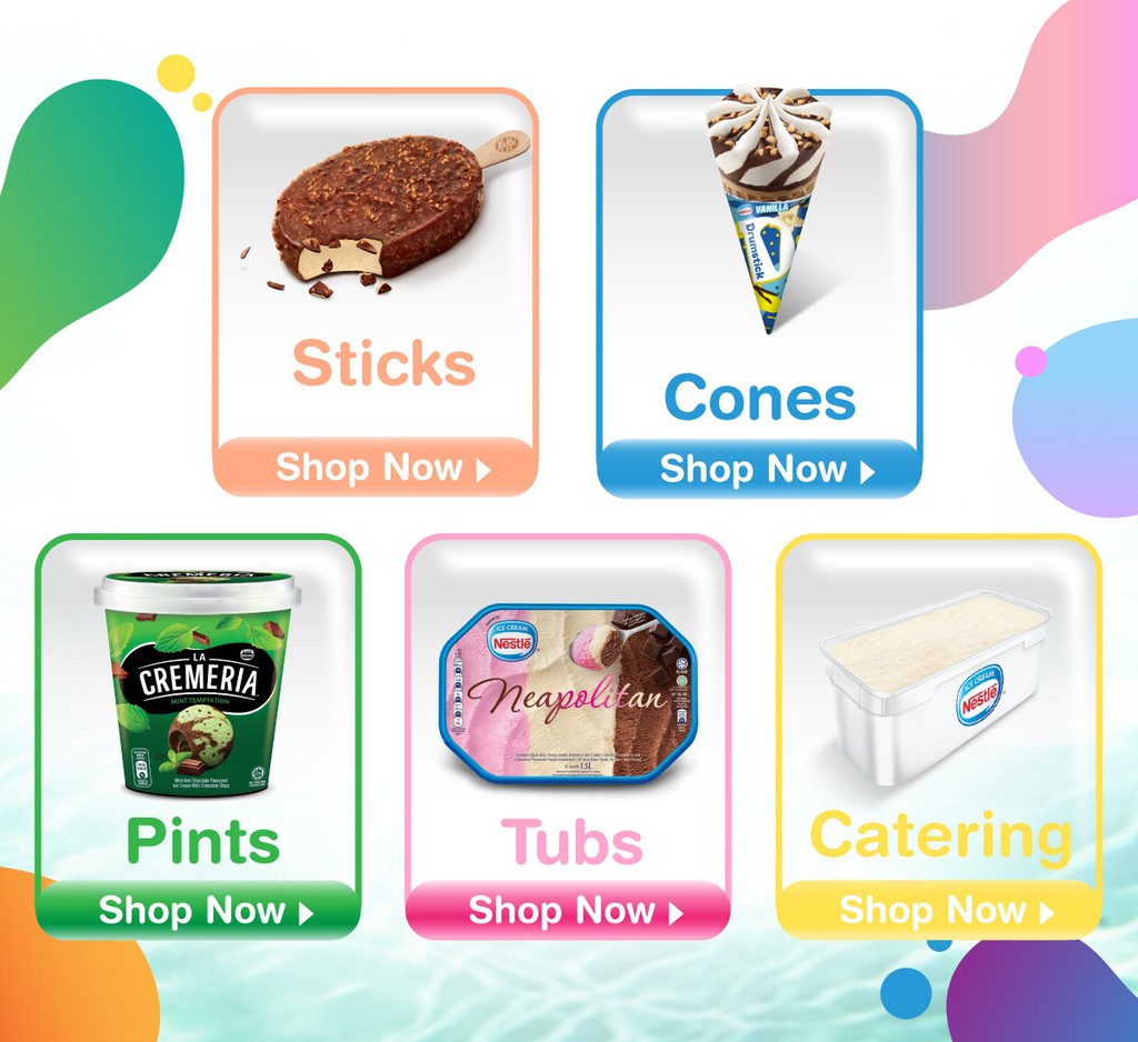 NESTLÉ Ice Cream, Online Shop Shopee Malaysia