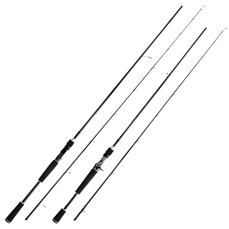 Rhino Tough Cross-Weave Glowtip Casting Fishing Rod 