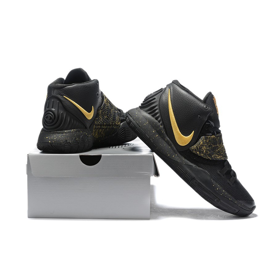 kyrie 6 black and yellow