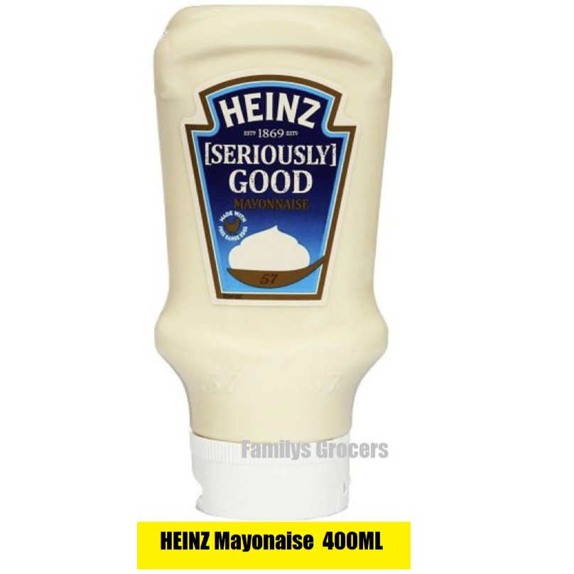 Heinz Mayonnaise Seriously Good 400ml Shopee Malaysia