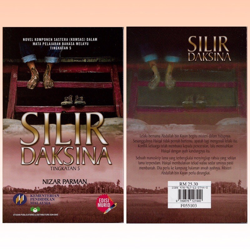 Buku Teks Komsas Silir Daksina Tingkatan 5 Novel Komponen Sastera Dalam Mata Pelajaran Bahasa Malaysia Shopee Malaysia