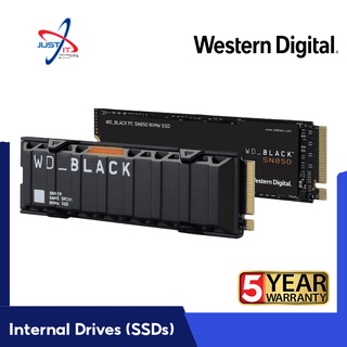 Wd Black Sn850 1tb 2tb 2280 Nvme Pcie 4 M 2 Ssd With Heatsink Without Heatsink Shopee Malaysia