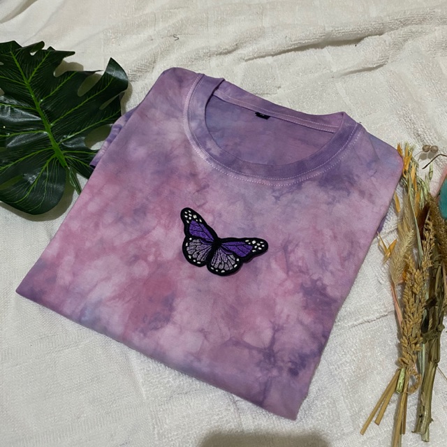 butterfly tie dye shirts