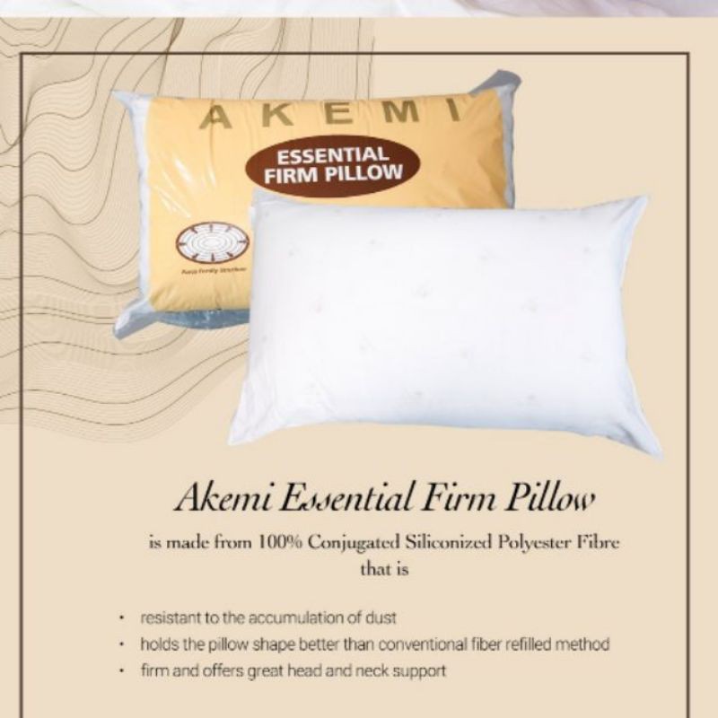 firm bolster pillow