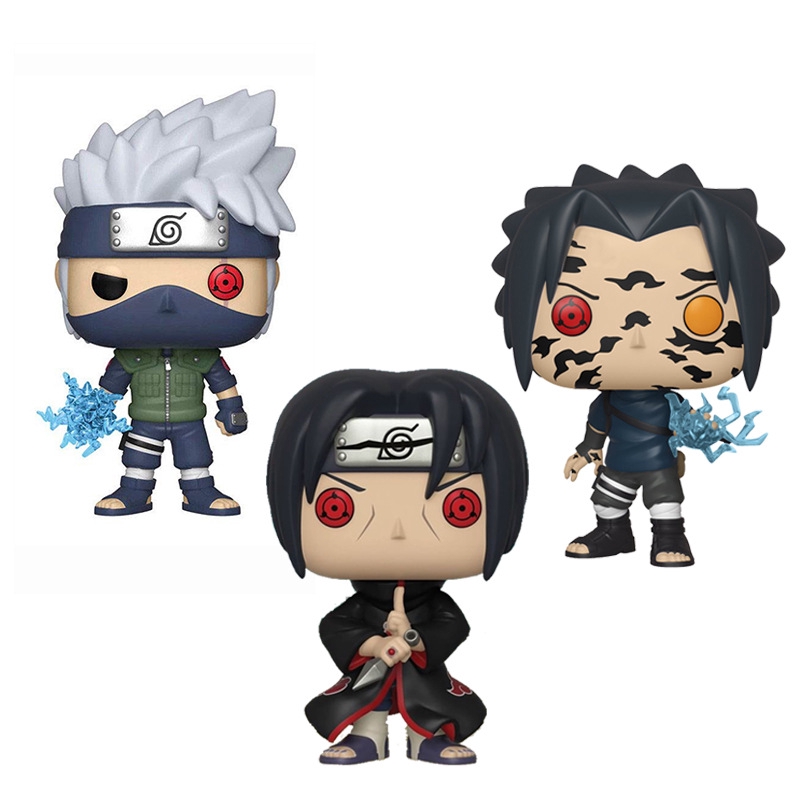Funko Pop Naruto Uchiha Sasuke Kakashi Sasuke Action Figure Funko Pop火影忍者 宇智波鼬 咒印佐助 卡卡西手办人偶公仔 Shopee Malaysia