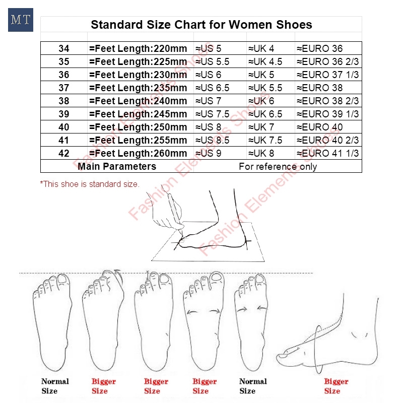 240mm shoe size women's