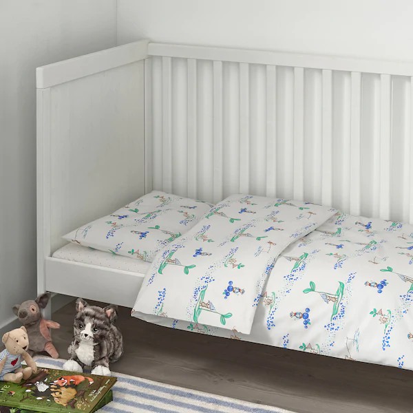 ikea baby bed sheet
