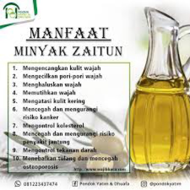 Minyak Zaitun Original 250ml Malaysia