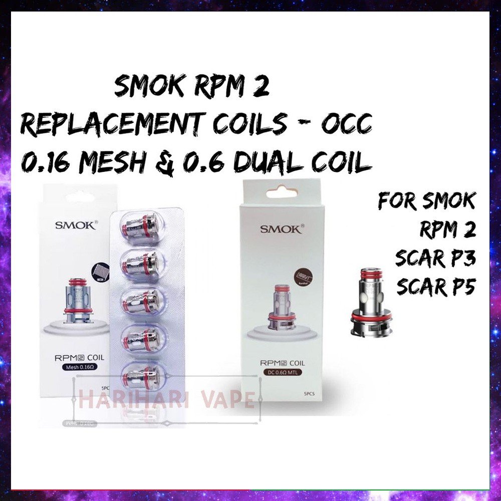 100 Original 𝗦𝗺𝗼𝗸 𝗥𝗣𝗠 𝟮 𝗢𝗰𝗰 𝗥𝗲𝗽𝗹𝗮𝗰𝗲𝗺𝗲𝗻𝘁 Coil 0 16 Mesh 0 6 Dc Mtl For Smok Rpm 2 Smok Thallo