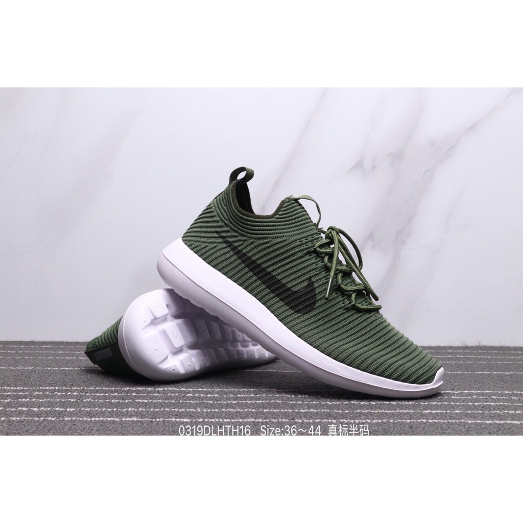 nike roshe two olive green