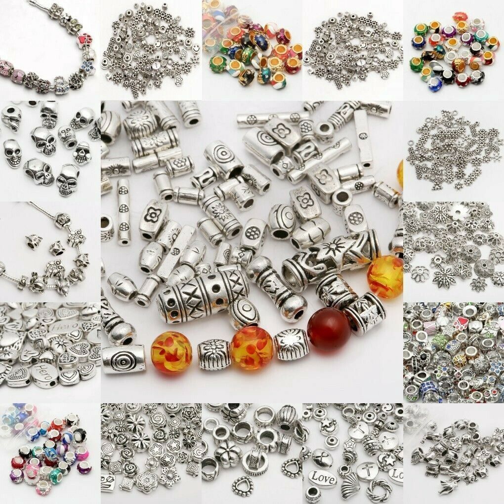 Bracelet Earring Nuluxi Charms Pendants Findings Mixed Set Mixed Tibetan Pendants for DIY Necklace Charms for Jewelry Making Wholesale Bulk Decoration Accessories for DIY Jewellery Making Necklace 