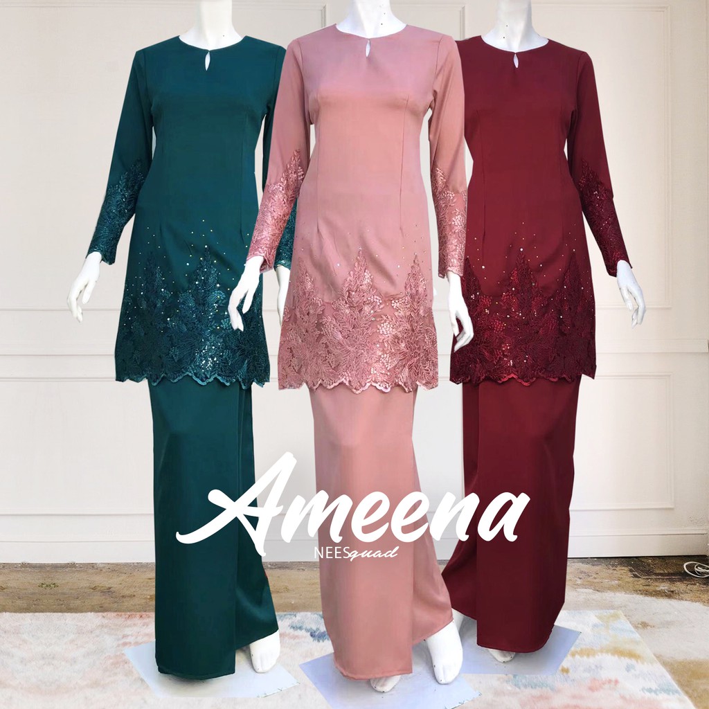 lace baju kurung