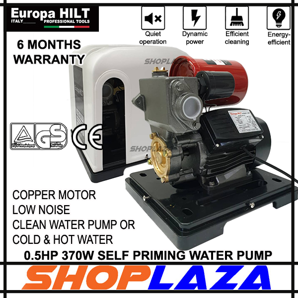 [ Ready Stock ] Europa Hilt Self Priming Water Pump 370w 0 5hp X 1 Ps