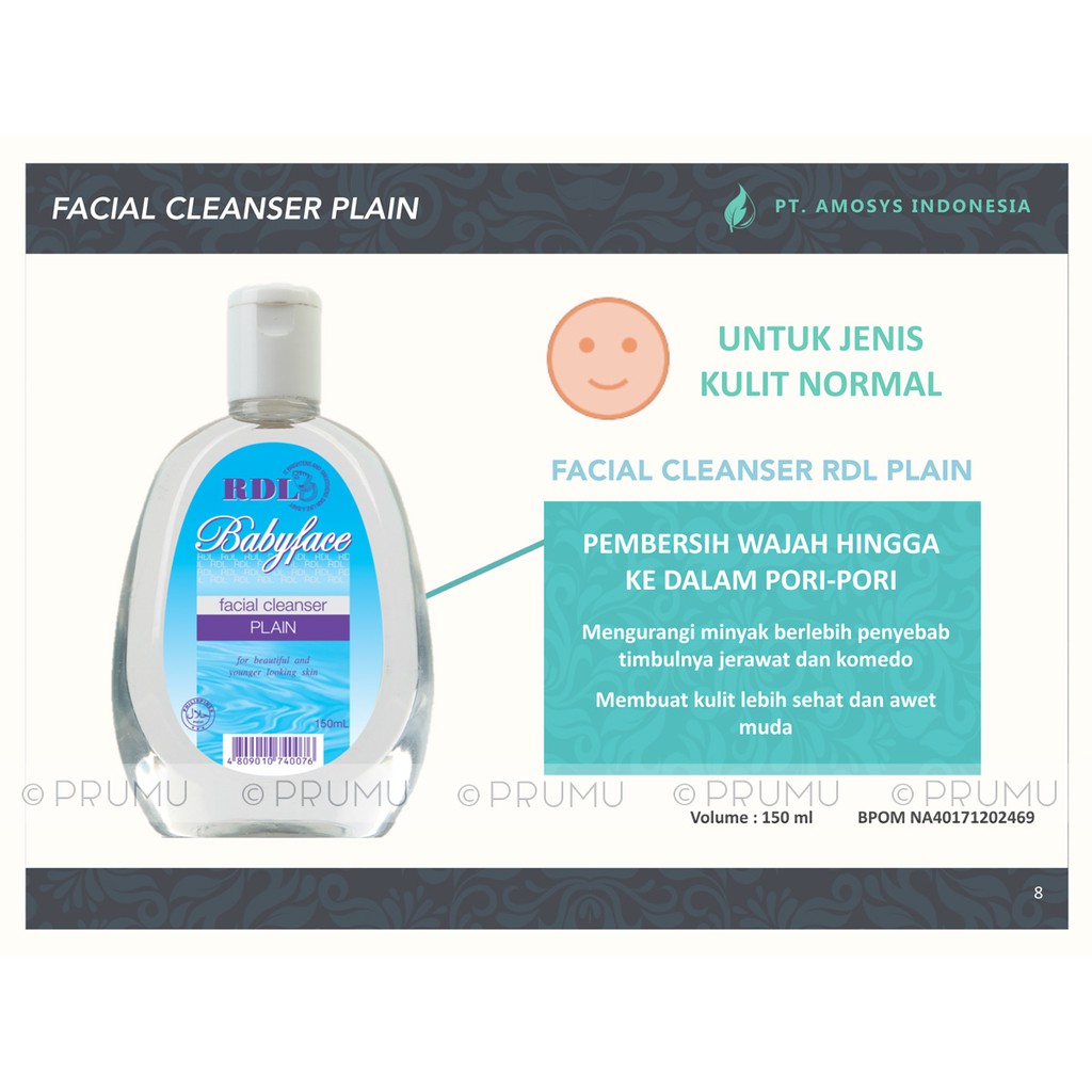 rdl babyface cleanser plain