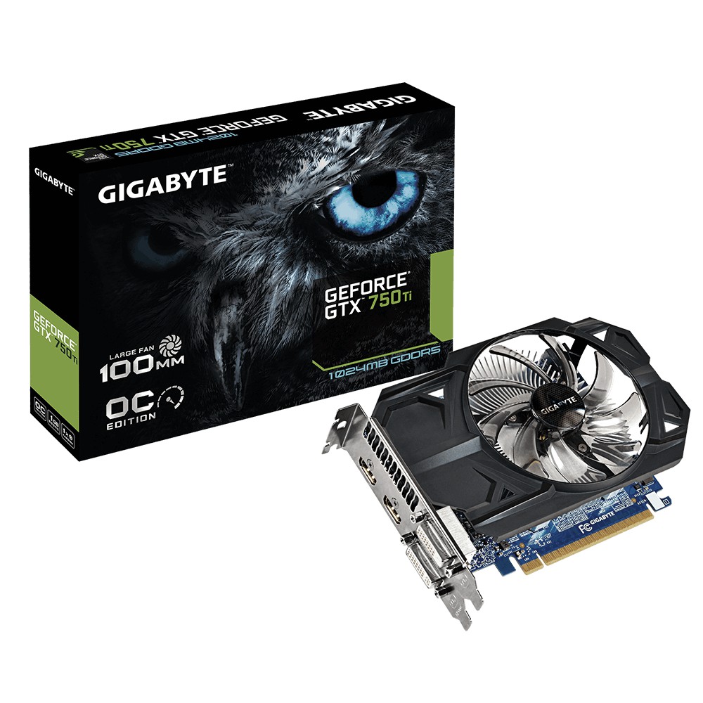 Gigabyte GTX 750 Ti OC 1G | Shopee Malaysia