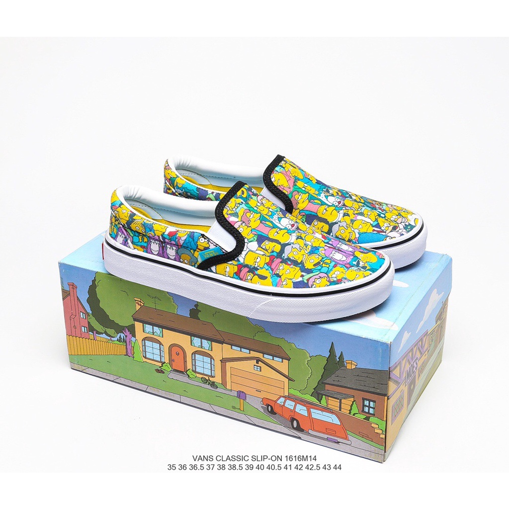 cartoon checkered vans