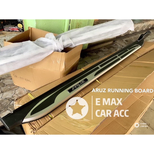 PERODUA ARUZ OEM RUNNING BOARD / SIDE STEP / LOGO 