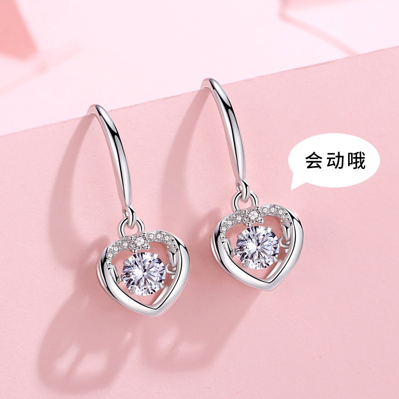 [Leaf Cottage] Ready Stock ^Code S011: Sterling Silver S925 Touching Hook Earring