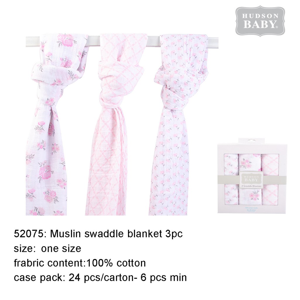 hudson baby swaddle blankets