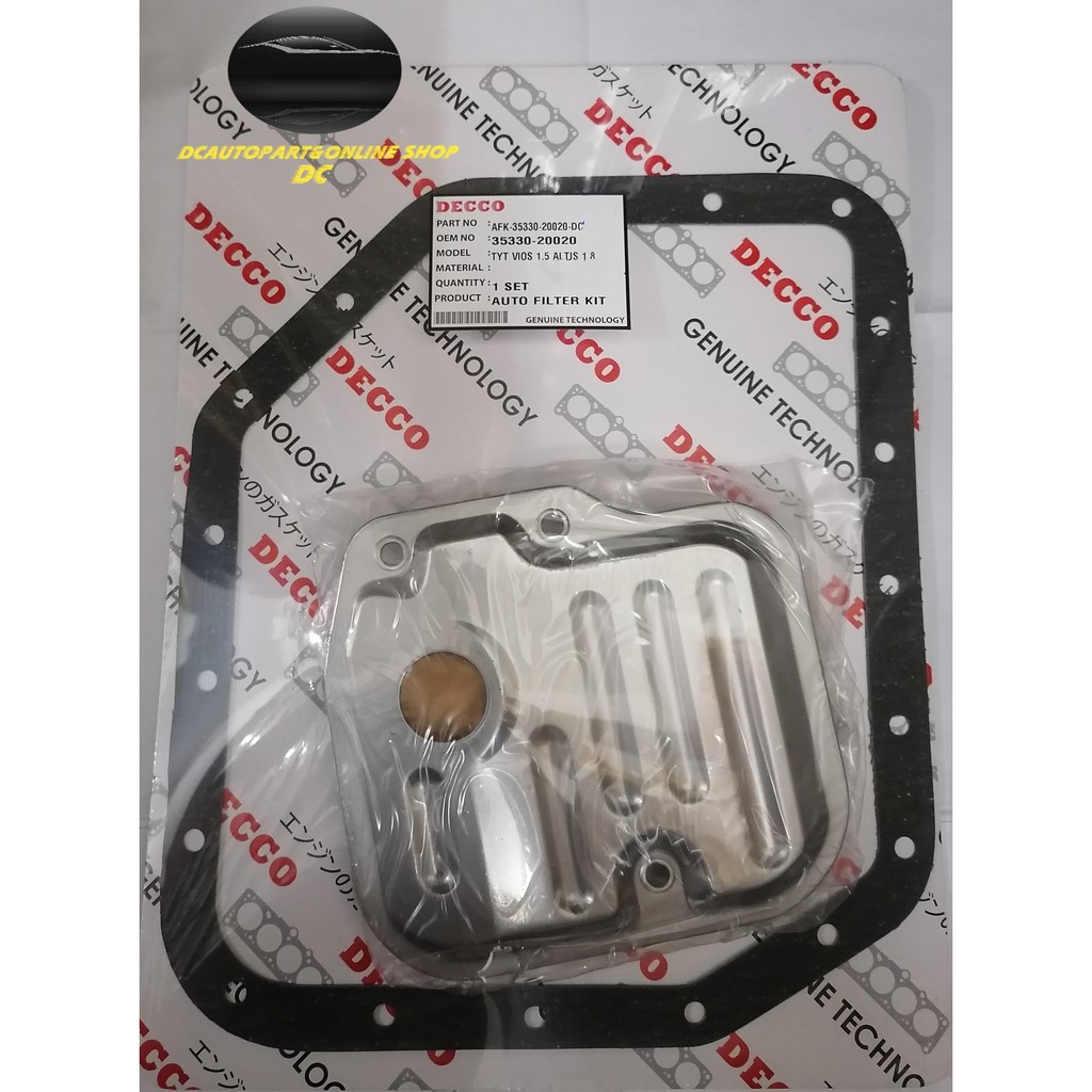 TOYOTA VIOS NCP42 NCP93 NCP150 YARIS ALTIS 1.8 WISH 1.8 AUTO FILTER