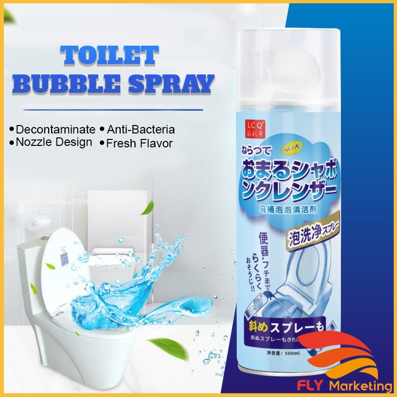 Toilet Multipurpose Foam Cleaner Bubble Spray Bathroom for Toilet