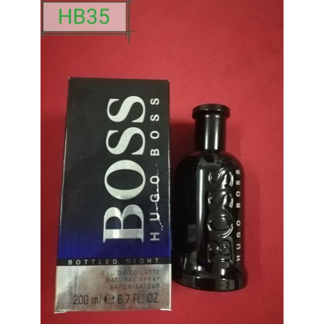 boss bottled night edt 200ml