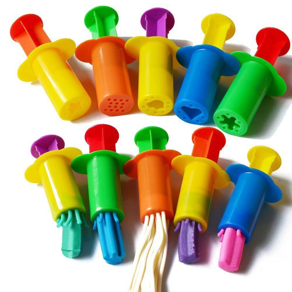 10PCS/set Polymer Clay Playdough Modeling Mould Play Doh Tools Toys