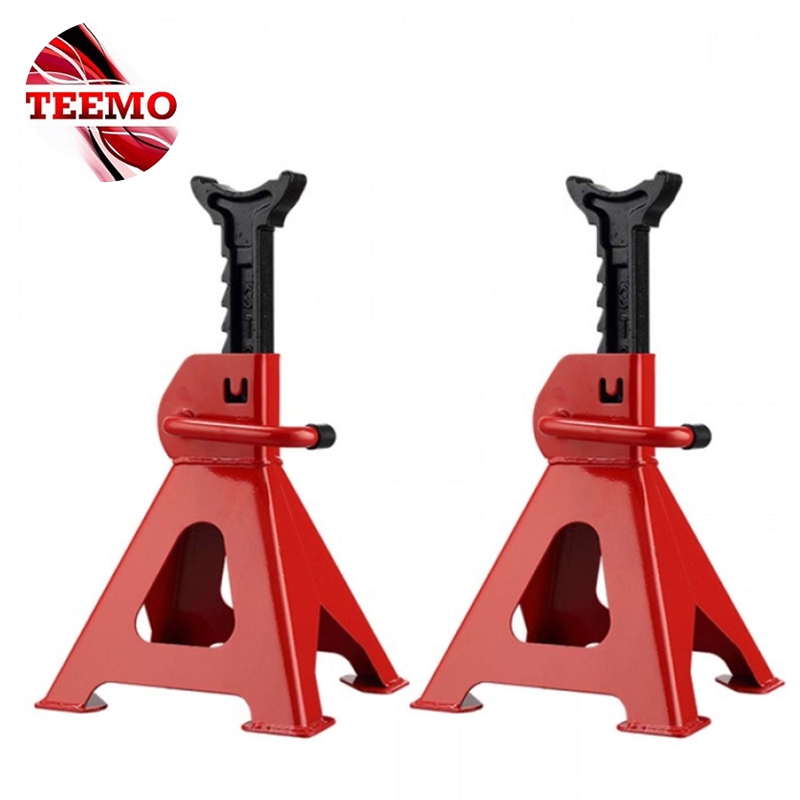 Teemo 3t 2pcs Thickened Car Jack Stand Repair Tool Adjustable