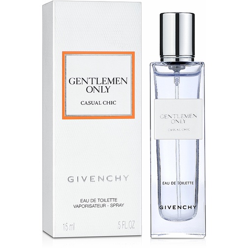 Givenchy Gentlemen Only Casual Chic Edt W Travel Spray 15ml Shopee