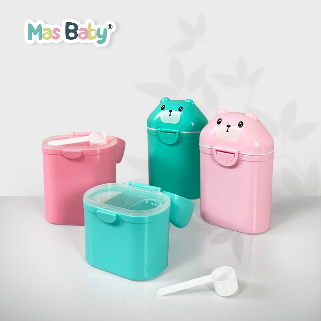 Mas Baby Assorted Milk Powder Container Storage Formula Dispensers Random Colours