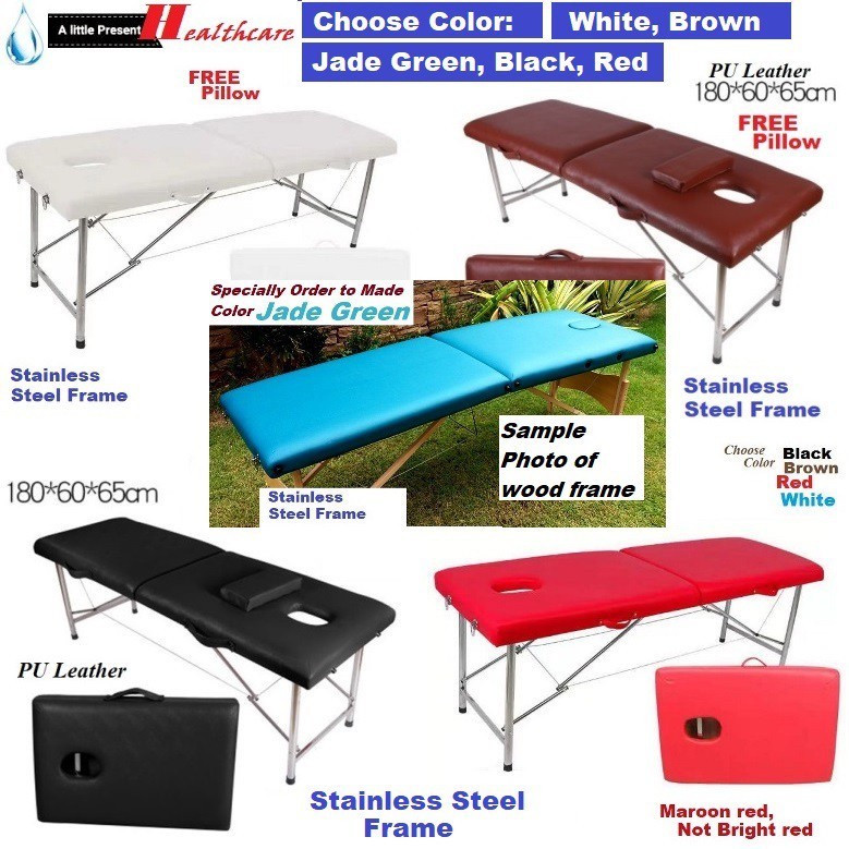 Simple Foldable Massage Bed Facial Bed Beauty Bed Katil Urut 