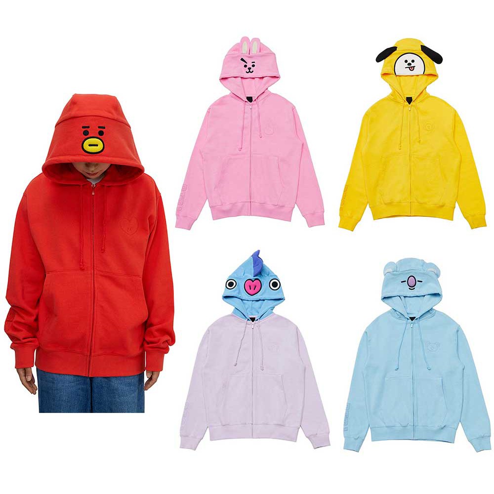 bt21 hoodie jacket