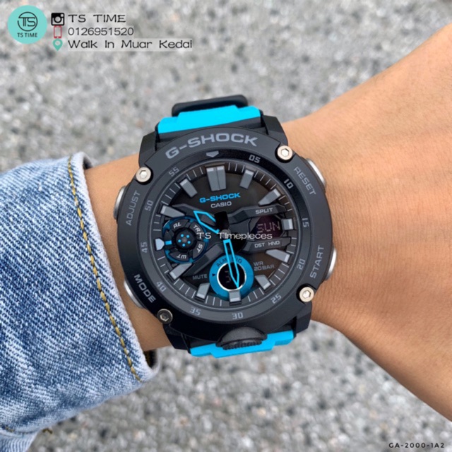 g shock ga 2000 carbon core