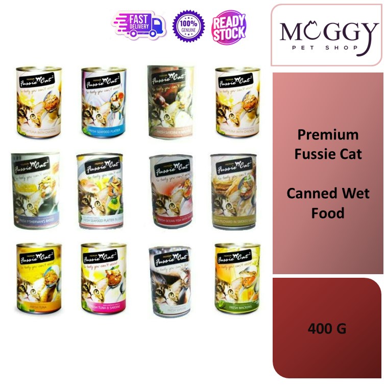 Fussie Cat Premium Cat Canned Food 400g Shopee Malaysia