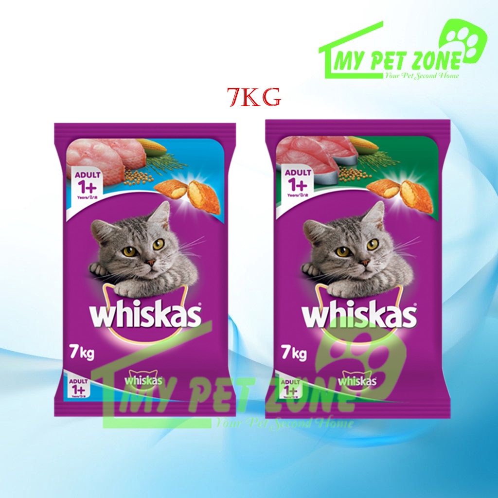 Whiskas Ocean Fish Tuna Cat Food 7kg Shopee Malaysia