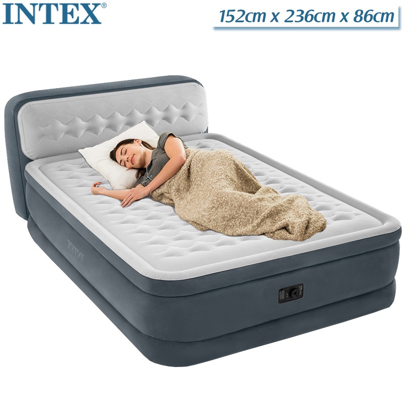 Mattress INTEX 64448 1.52M Inflatable Dura-Beam Fiber-tech Queen Size ...