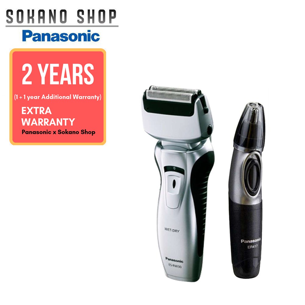 Panasonic Es Rw30cm Rechargeable Shaver Nose And Ear Hair Trimmer